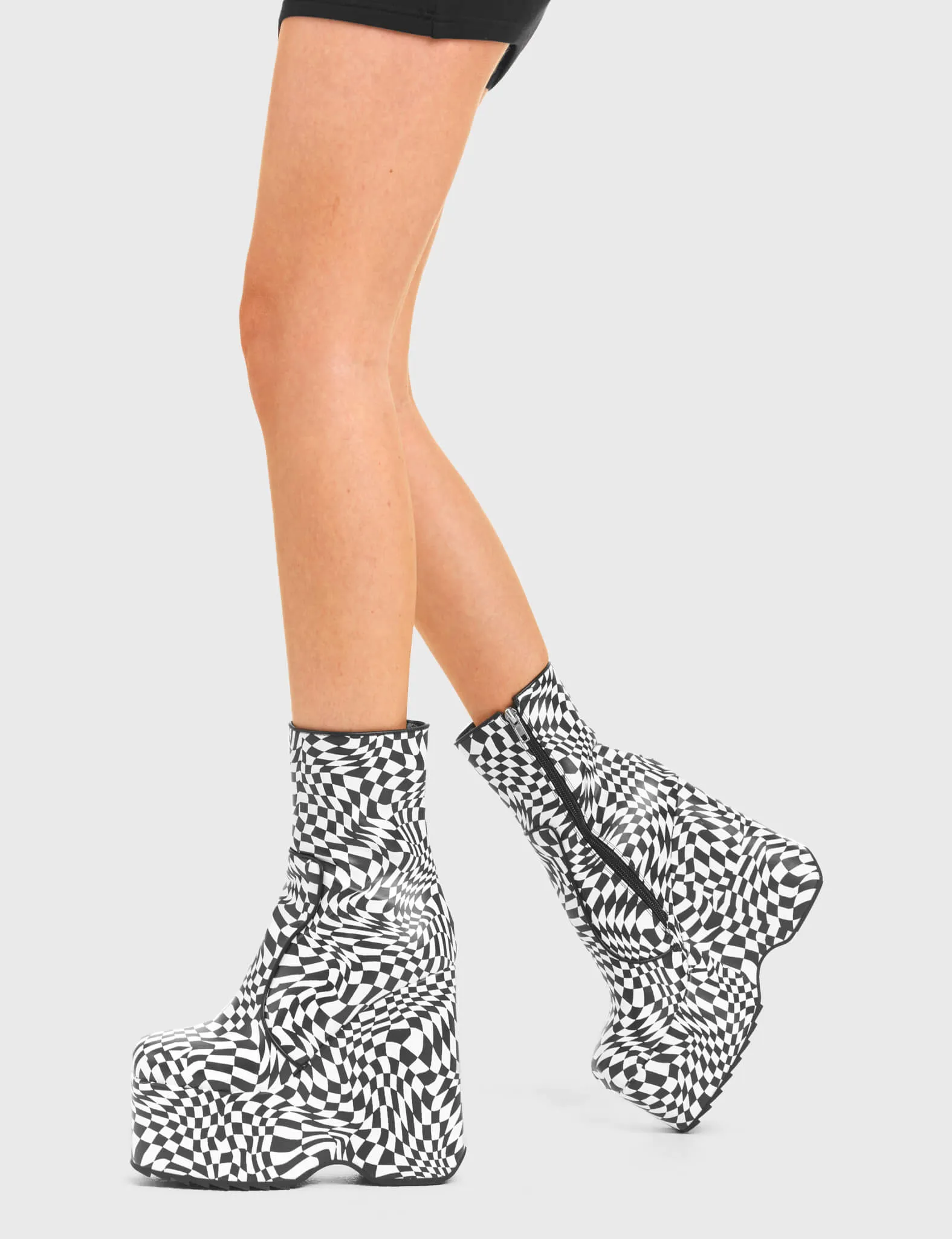 Aftershock Chunky Platform Ankle Boots