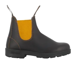 Blundstone 1919 Dark Brown/Mustard Leather Boots