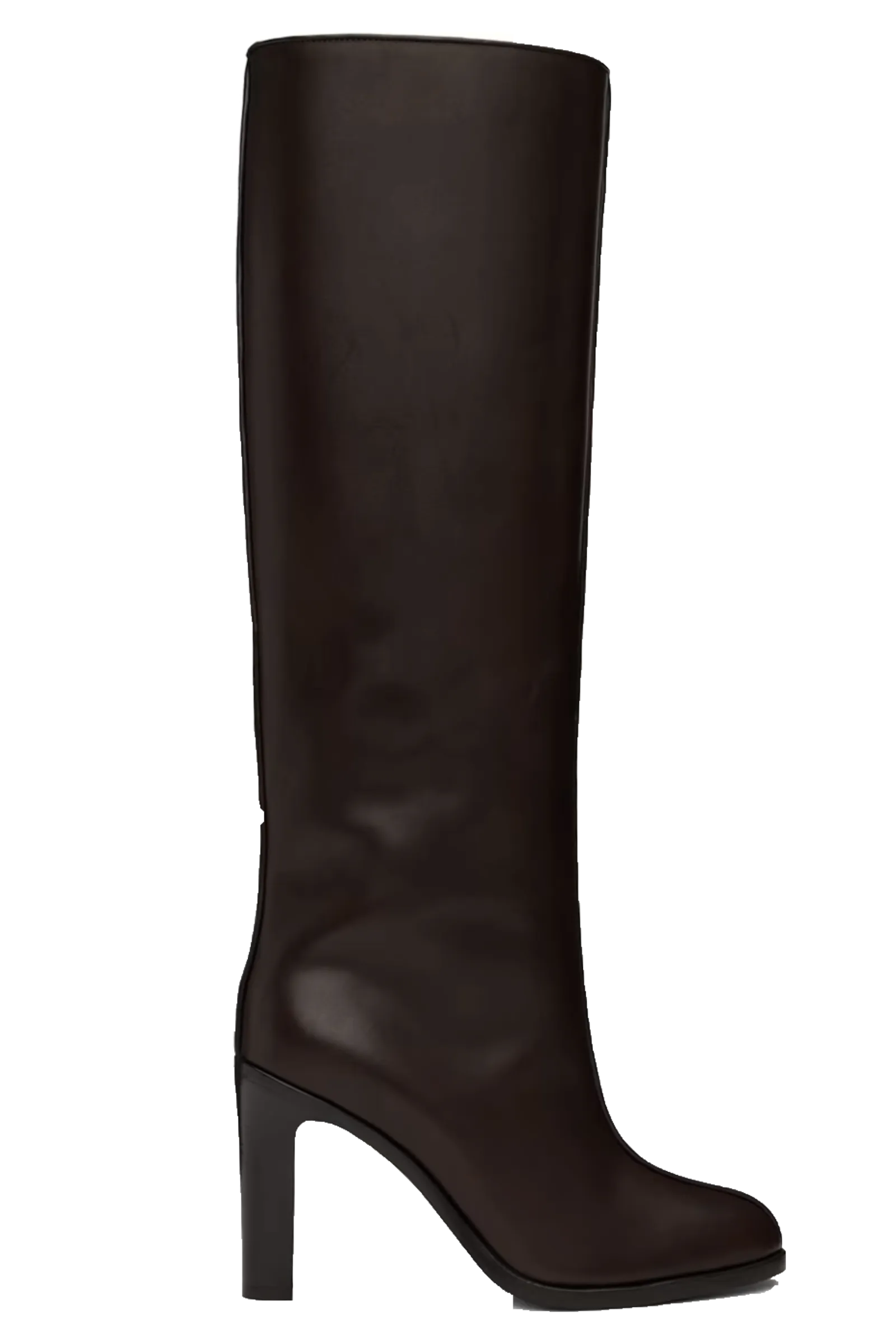 Brown Wide Shaft Boots