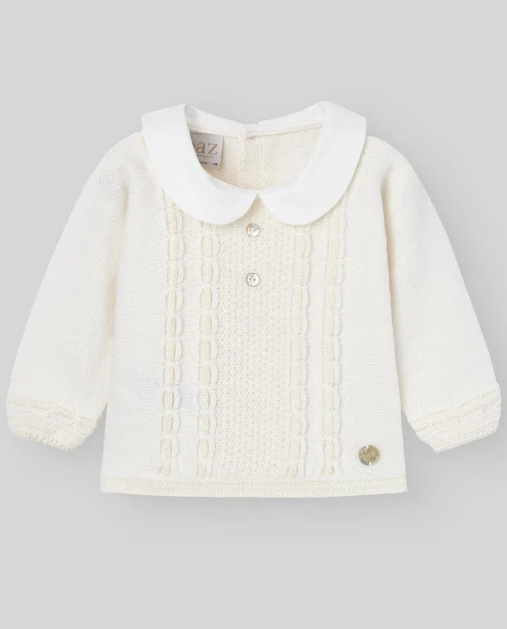 Cream Peter Pan w/ Cream Stitch Set