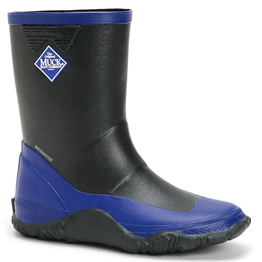Forager Kid's Wellington - Black/Blue by Muckboot