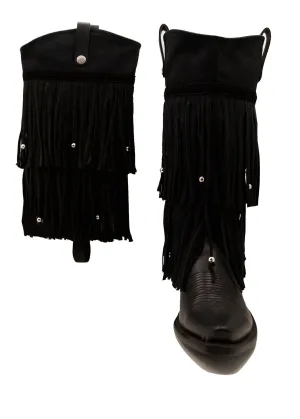 Fringe Silver - Black