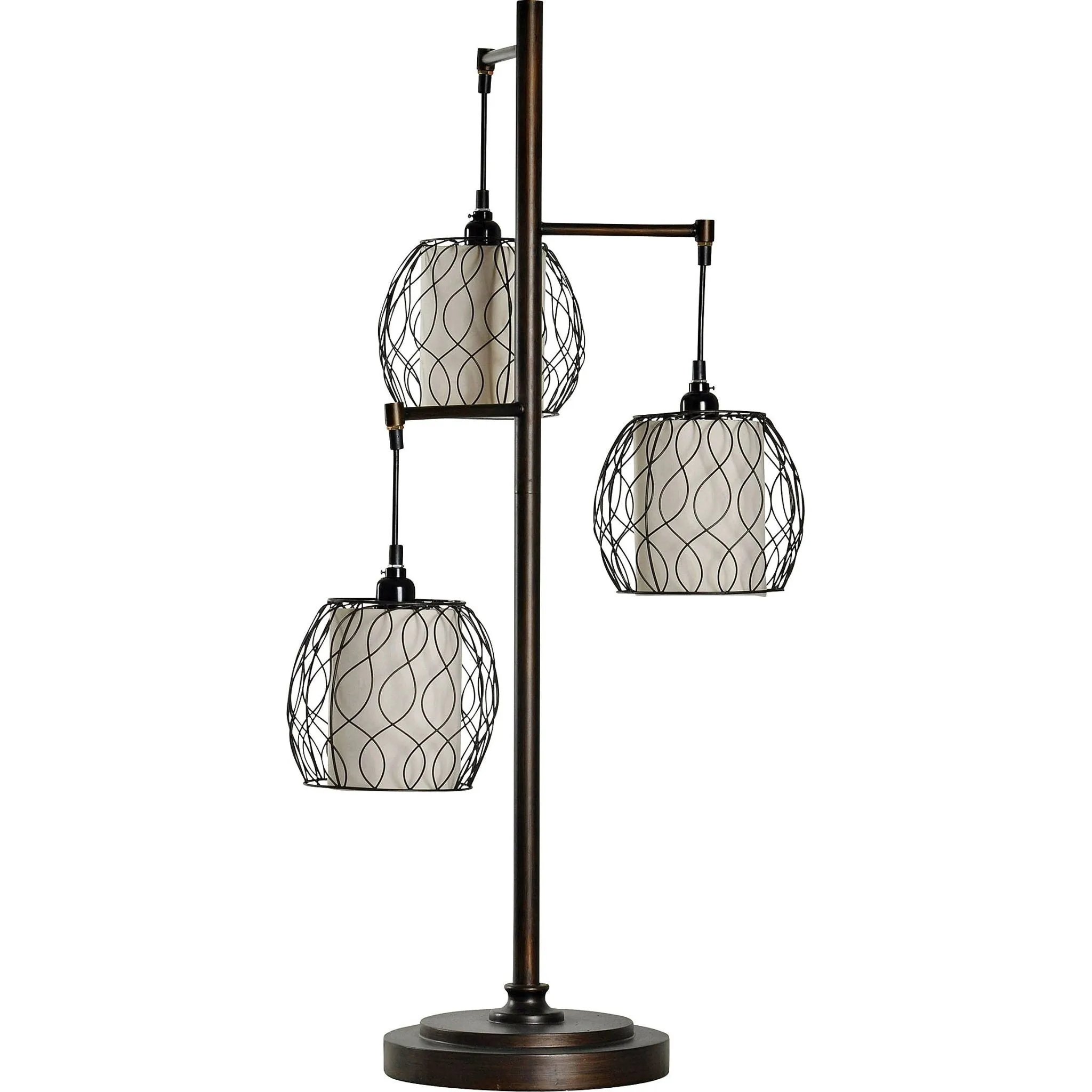 Mid-Modern Table Lamp - Bronze 37.00"