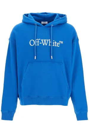 OFF-WHITE hooded sweatshirt with logo print