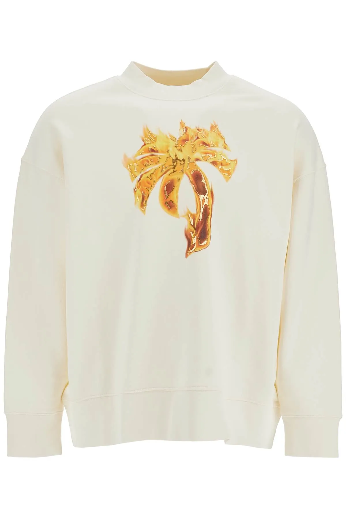 PALM ANGELS "burning palm oversized sweat
