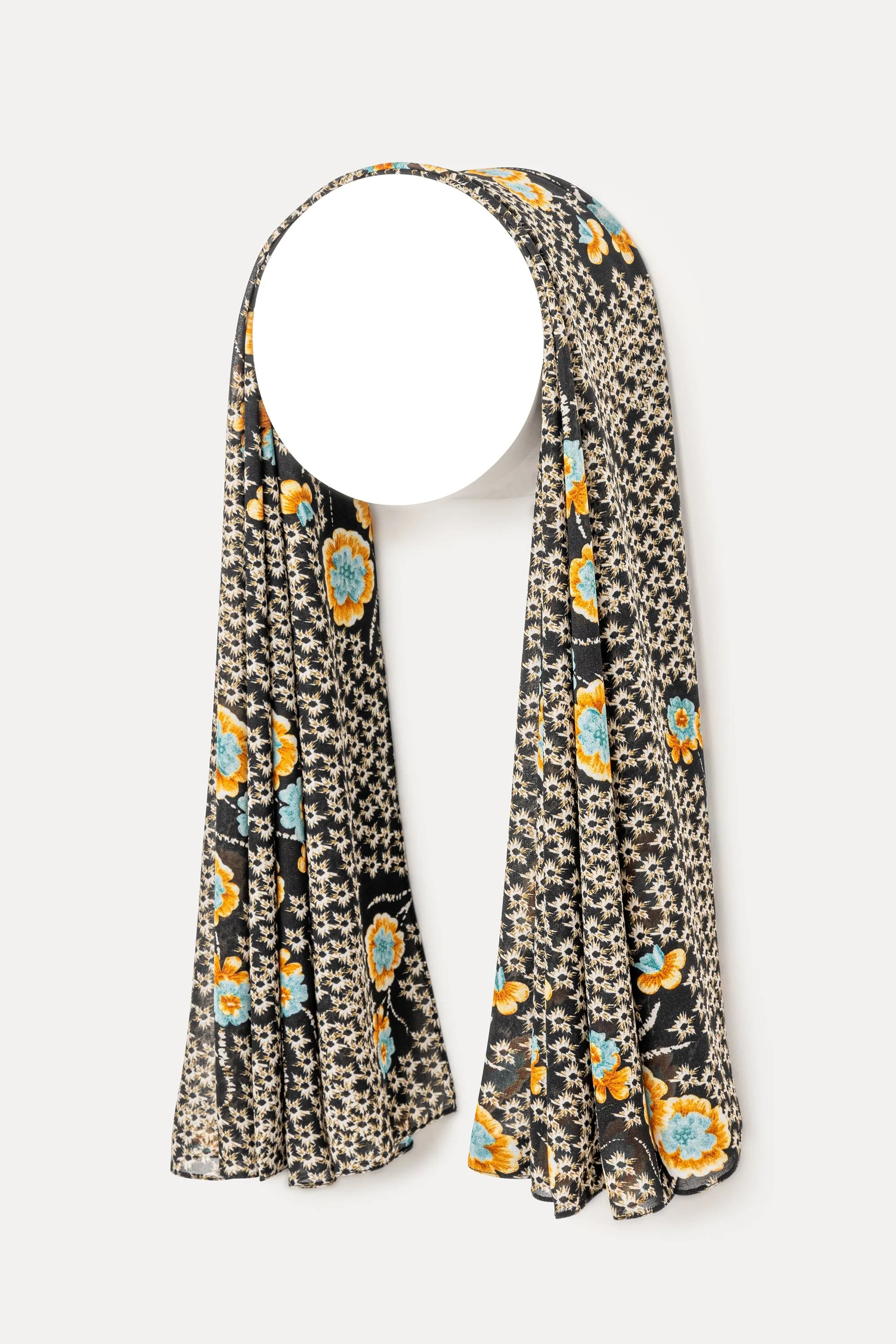 Peacock Poise Hijab