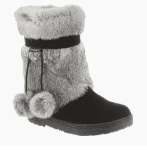 Rabbit Fur Boots - 2 Colors