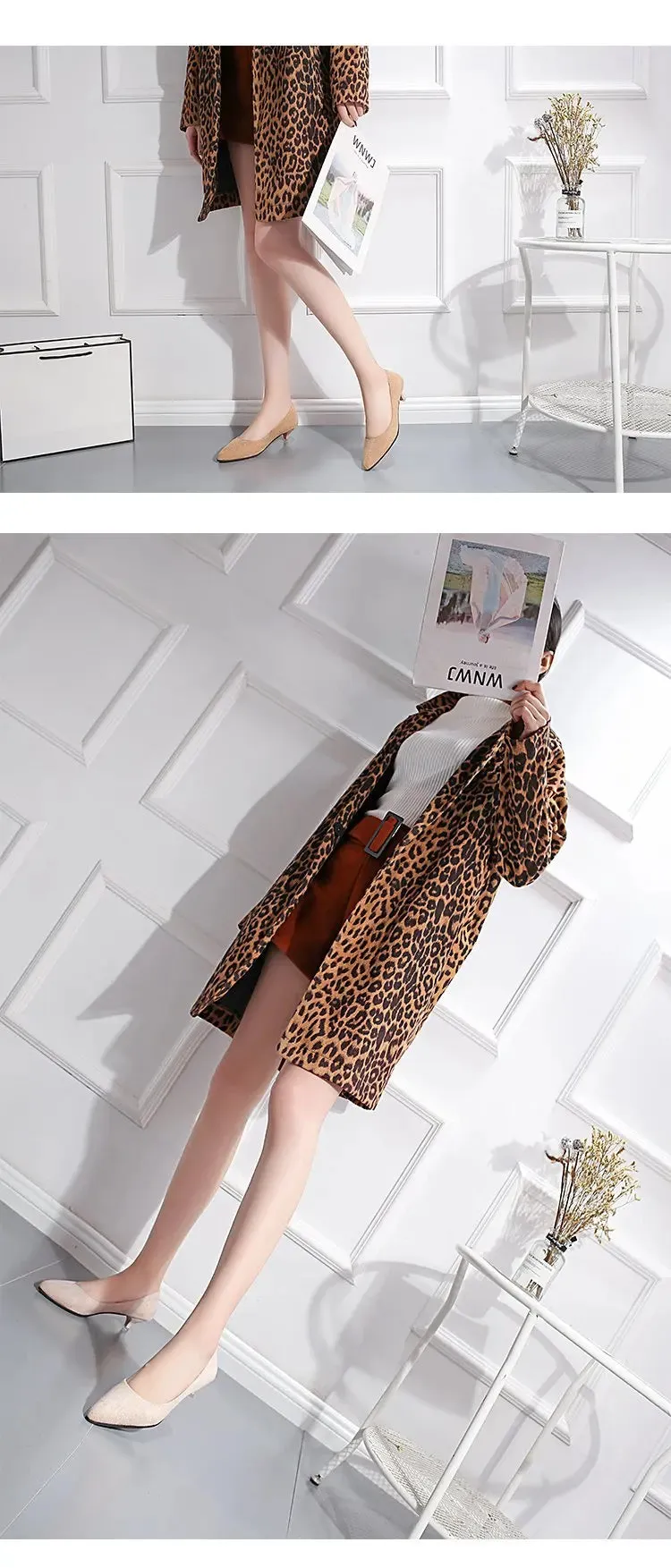 Shallow Casual Low Heels Pointed Toe Office Shoes