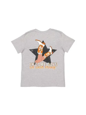 Tennessee Toddler & Kids Game Day Boots Tee