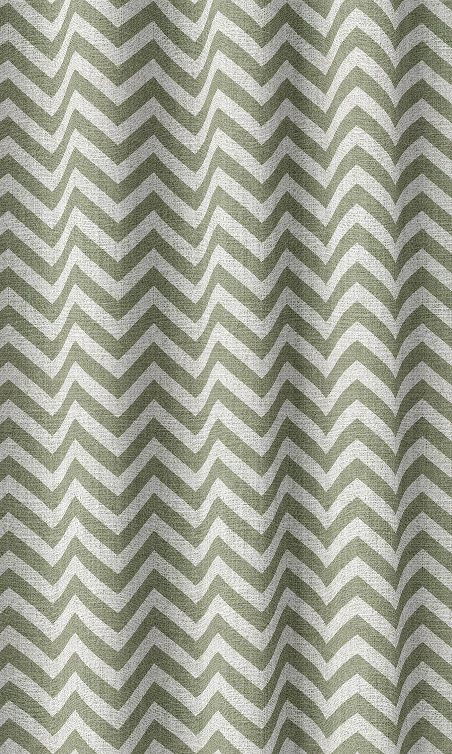 'Urbino' Modern Chevron Print Roman Shades (Green/ White)