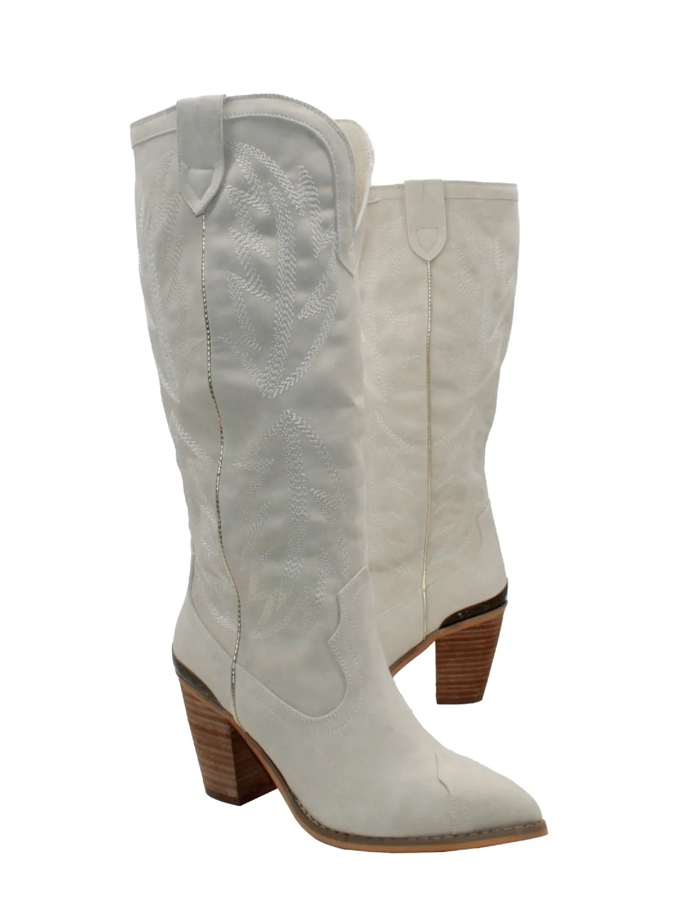 VOLATILE PRESTON SUEDE EMBROIDERED BOOT